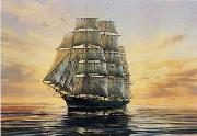 unknow artist Seascape, boats, ships and warships. 110 china oil painting artist
